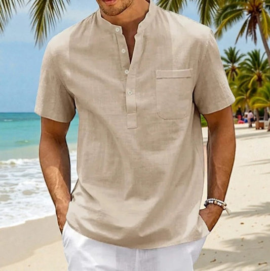 Lino Shirt Men "Acapulco Vibes"