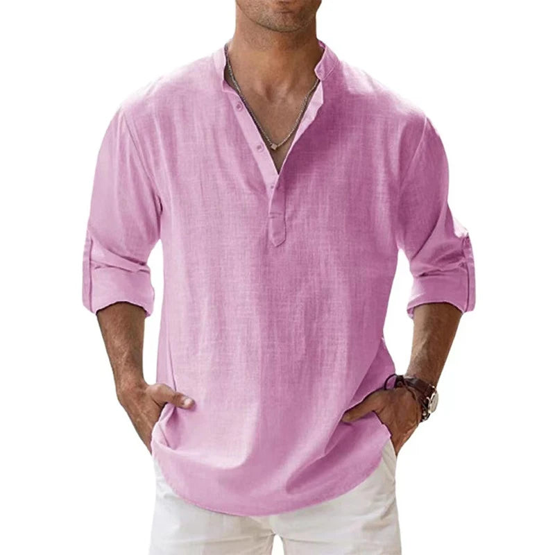 Camisa de Lino "Summer Premium" - Corte Casual