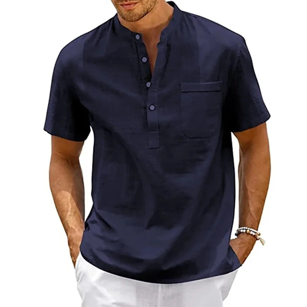 Lino Shirt Men "Acapulco Vibes"