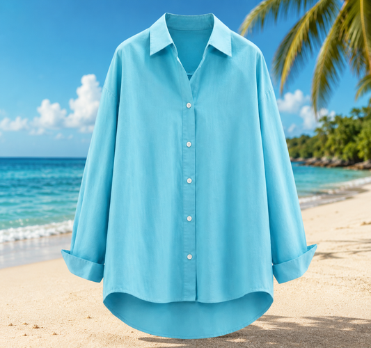 Camisa "Brisa Tropical" de Algodón