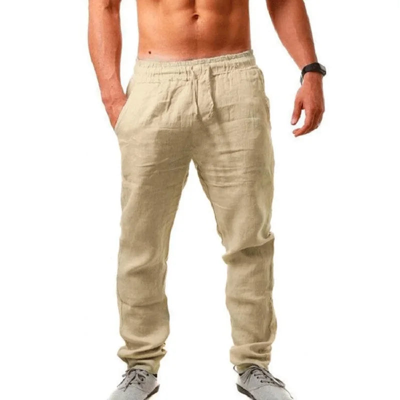 Pantalón de Lino "Summer Breeze" - Corte Relajado