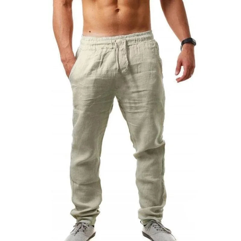 Pantalón de Lino "Summer Breeze" - Corte Relajado