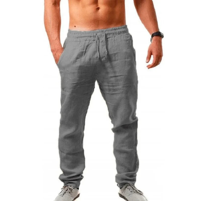 Pantalón de Lino "Summer Breeze" - Corte Relajado