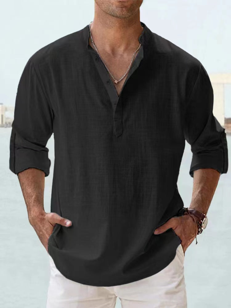 Camisa de Lino "Summer Premium" - Corte Casual