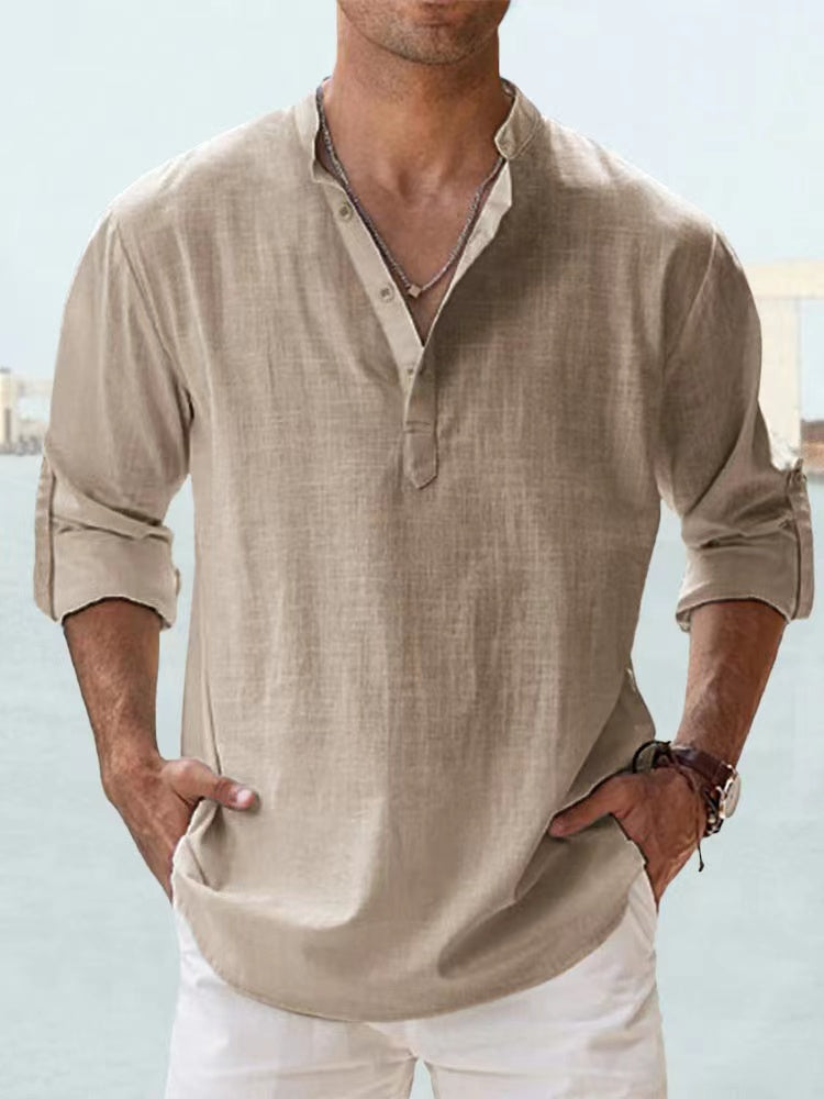 Camisa de Lino "Summer Premium" - Corte Casual