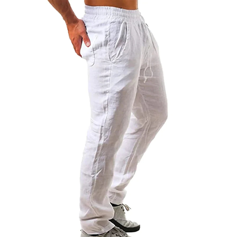 Pantalón de Lino "Summer Breeze" - Corte Relajado