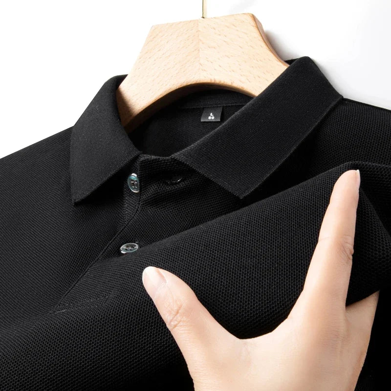 Polo "Signature" de Algodón Texturizado