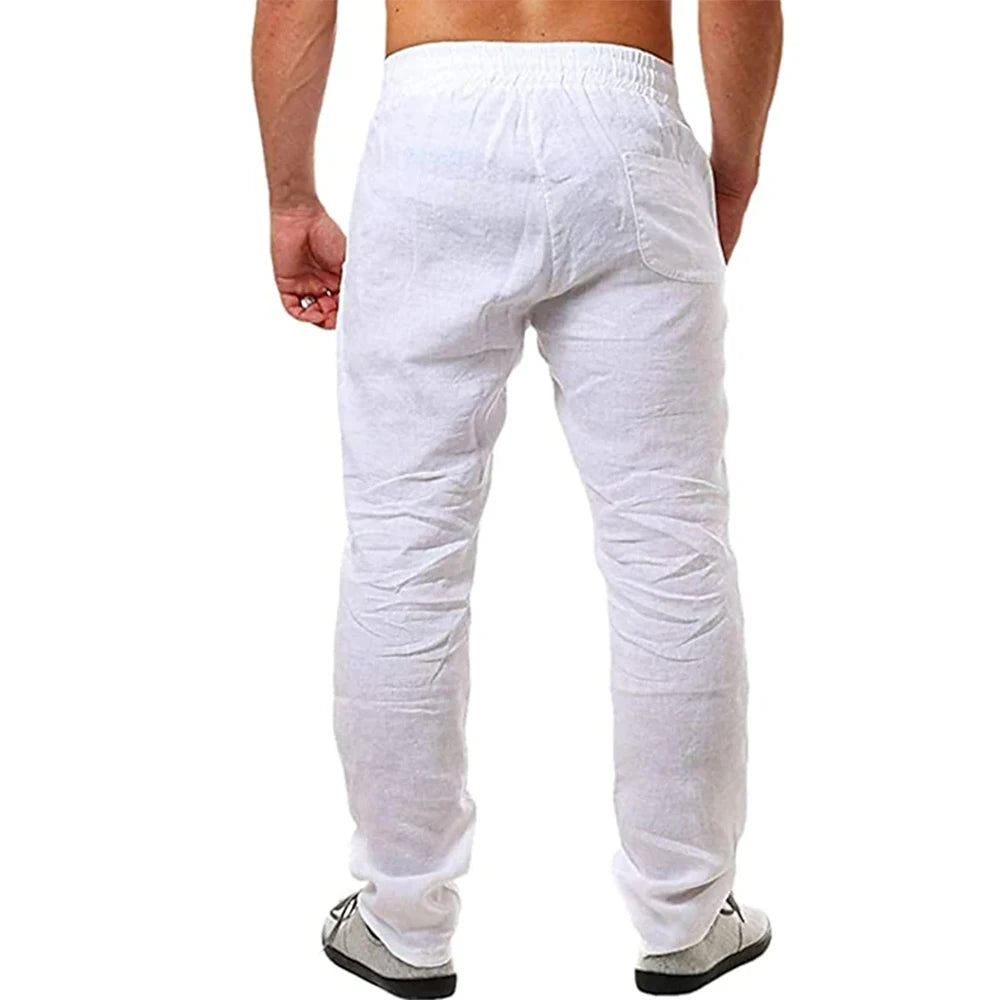 Pantalón de Lino "Summer Breeze" - Corte Relajado