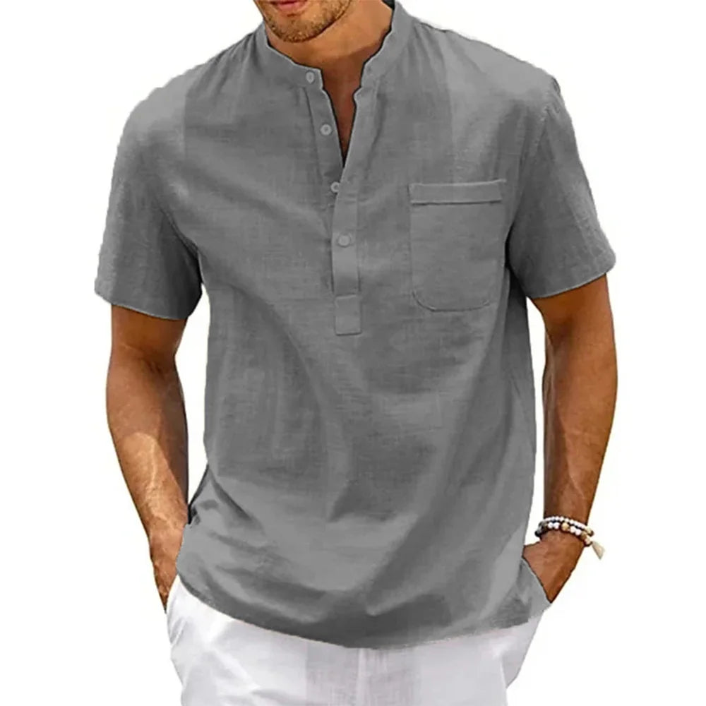 Lino Shirt Men "Acapulco Vibes"