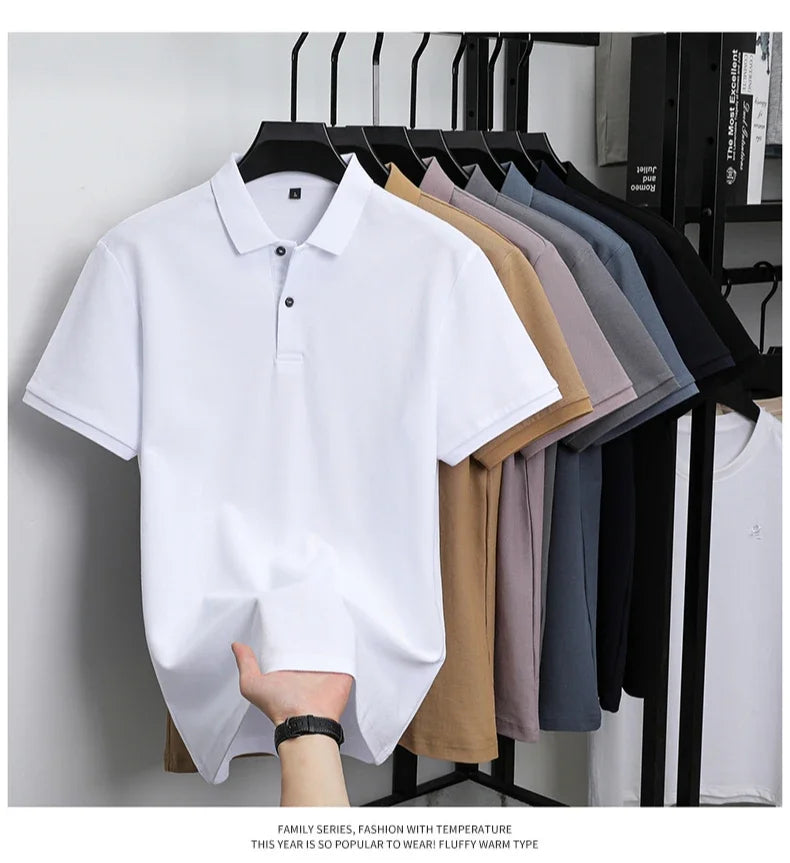 Polo "Signature" de Algodón Texturizado