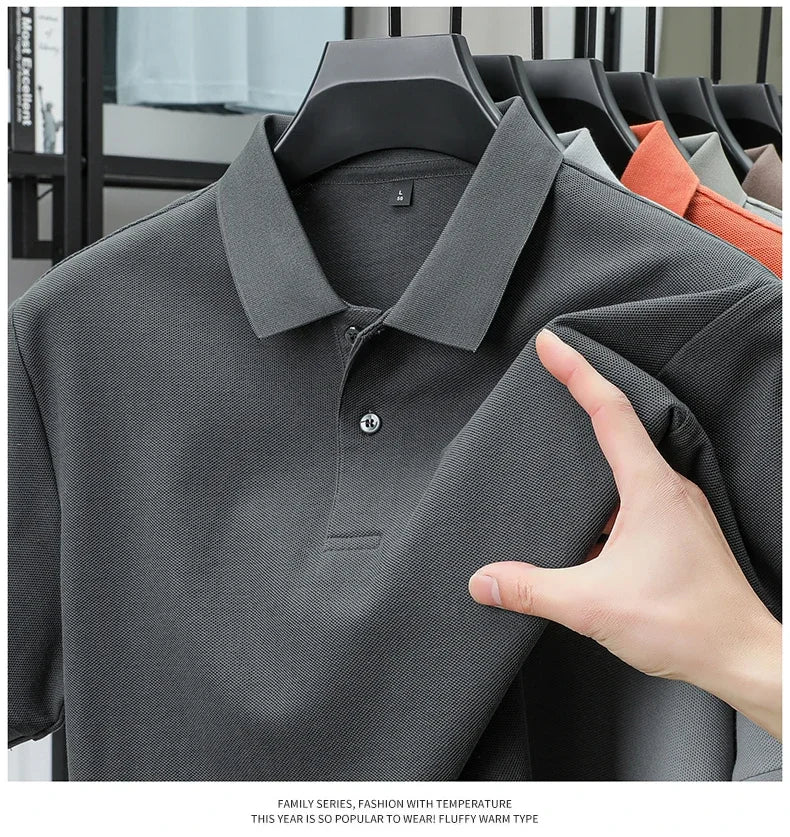 Polo "Signature" de Algodón Texturizado