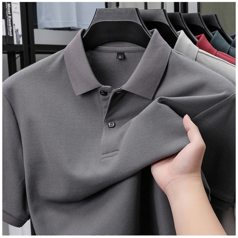 Polo "Signature" de Algodón Texturizado