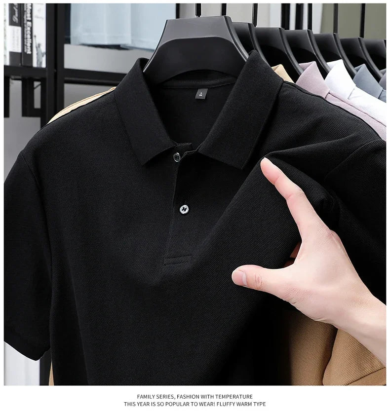 Polo "Signature" de Algodón Texturizado