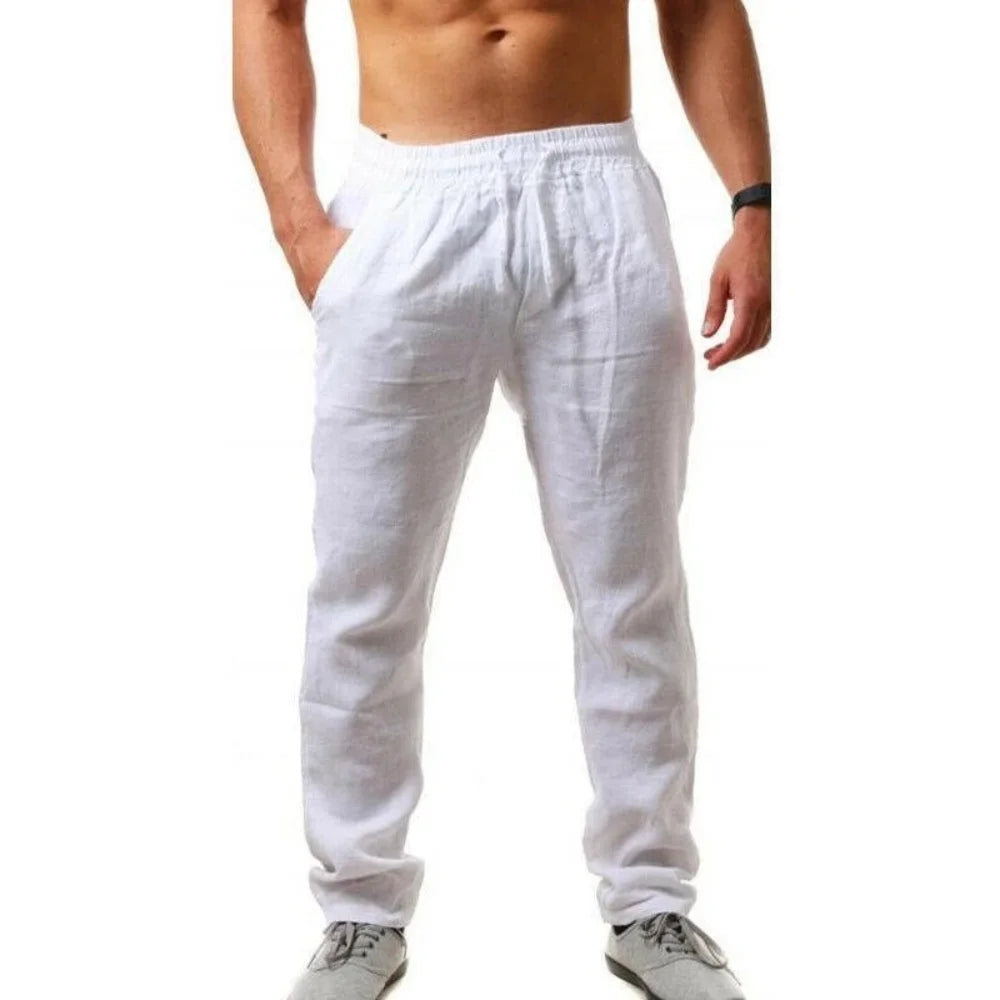 Pantalón de Lino "Summer Breeze" - Corte Relajado