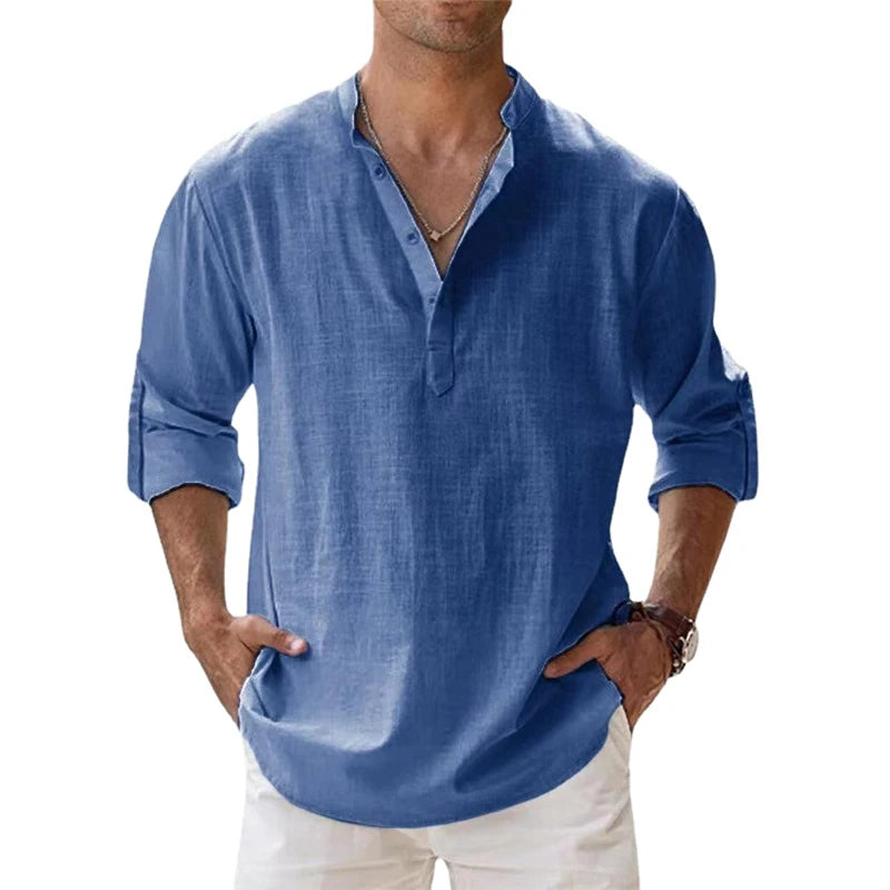 Camisa de Lino "Summer Premium" - Corte Casual