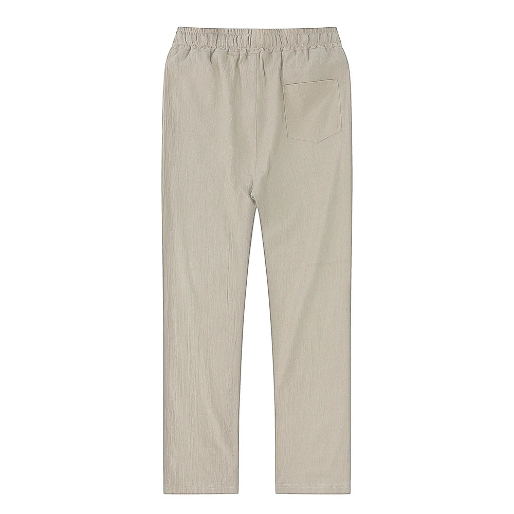 Pantalón de Lino "Summer Breeze" - Corte Relajado