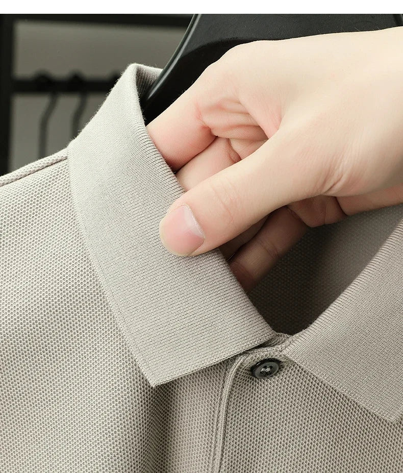 Polo "Signature" de Algodón Texturizado