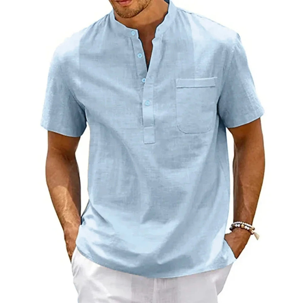 Lino Shirt Men "Acapulco Vibes"