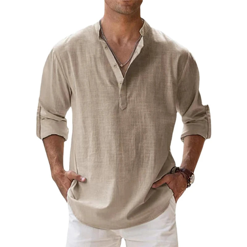 Camisa de Lino "Summer Premium" - Corte Casual