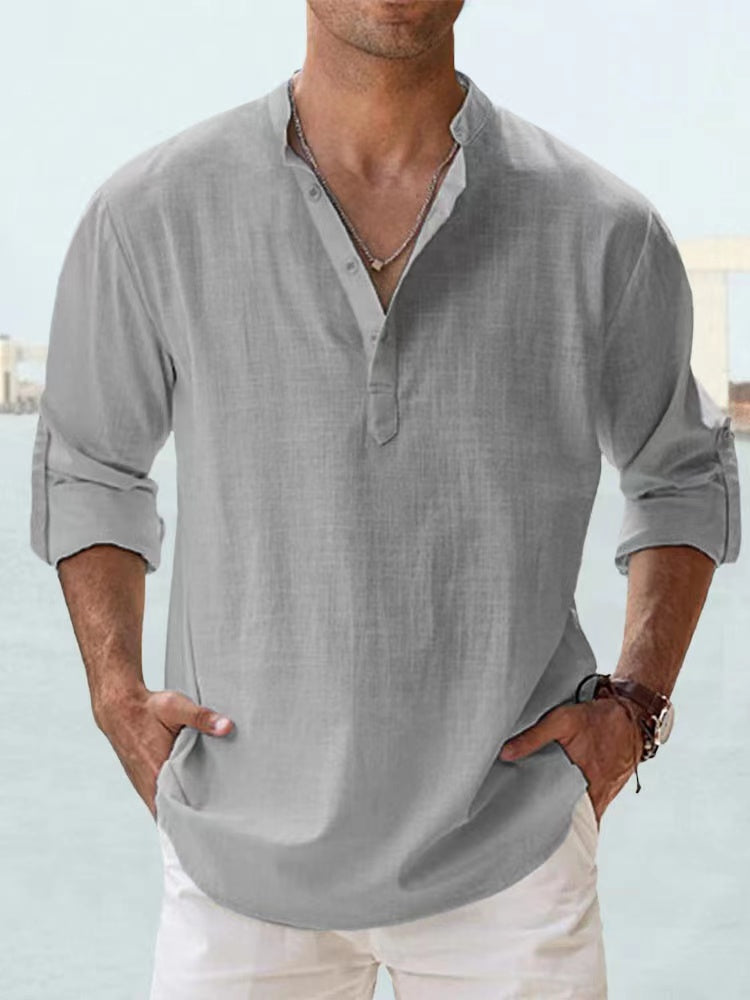 Camisa de Lino "Summer Premium" - Corte Casual