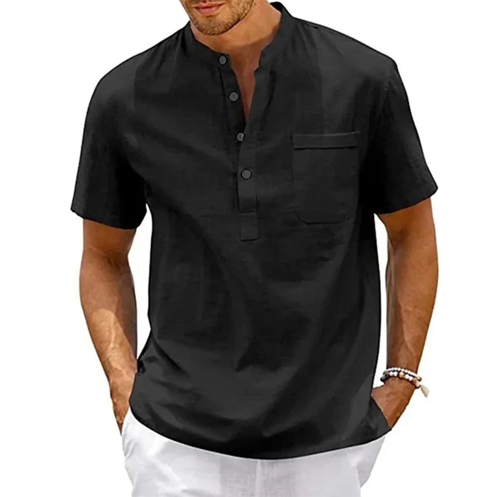 Lino Shirt Men "Acapulco Vibes"