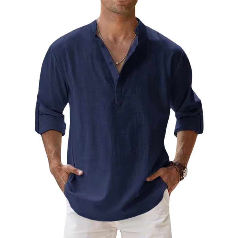 Camisa de Lino "Summer Premium" - Corte Casual