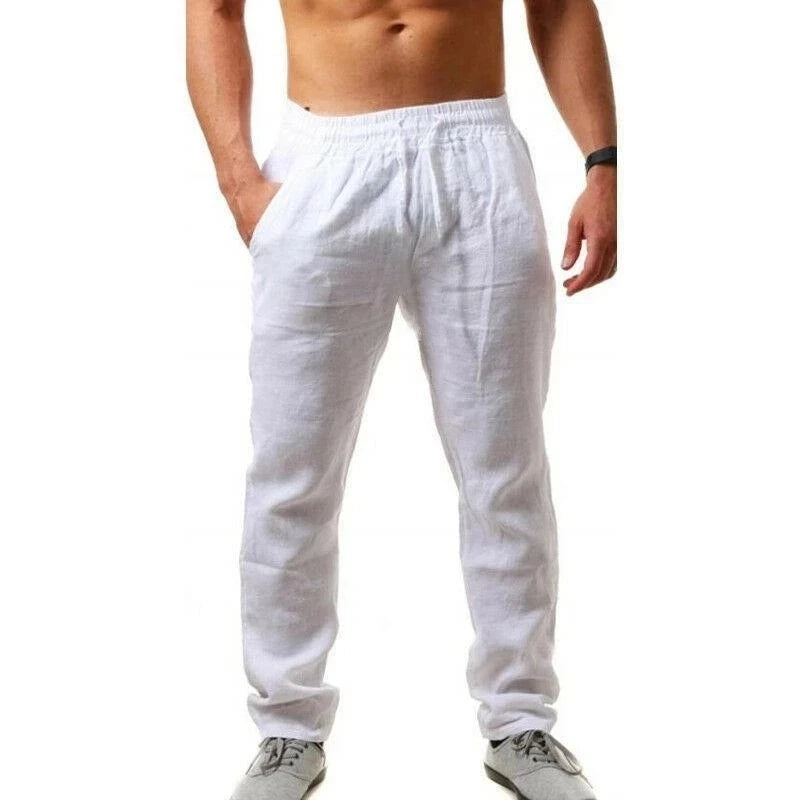 Pantalón de Lino "Summer Breeze" - Corte Relajado