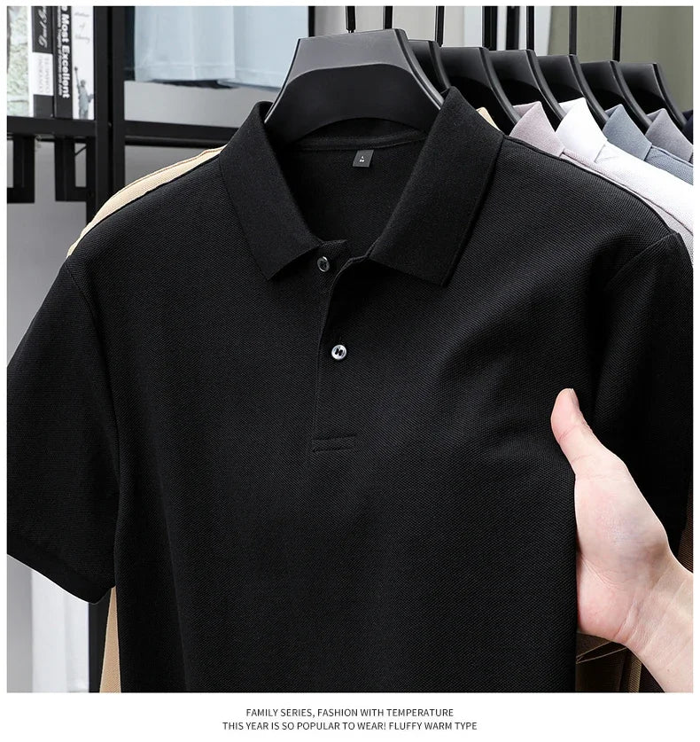 Polo "Signature" de Algodón Texturizado