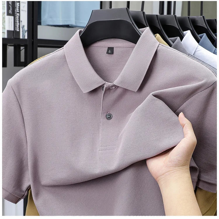 Polo "Signature" de Algodón Texturizado