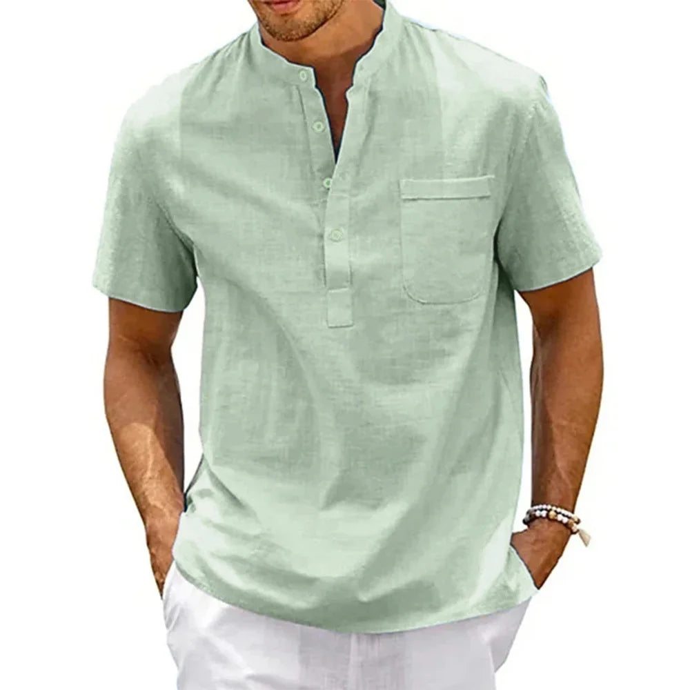 Lino Shirt Men "Acapulco Vibes"