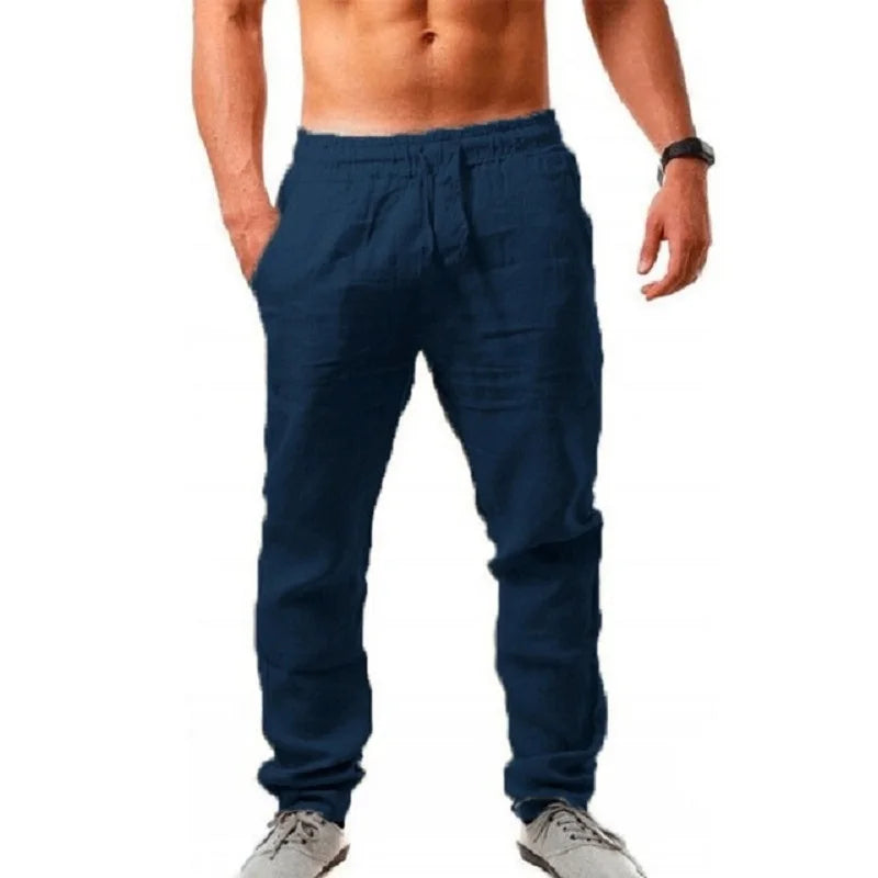 Pantalón de Lino "Summer Breeze" - Corte Relajado