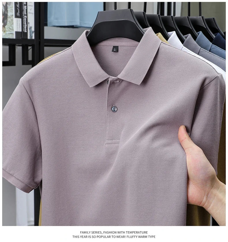 Polo "Signature" de Algodón Texturizado