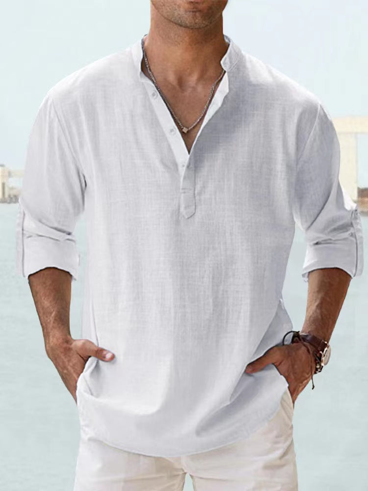 Camisa de Lino "Summer Premium" - Corte Casual