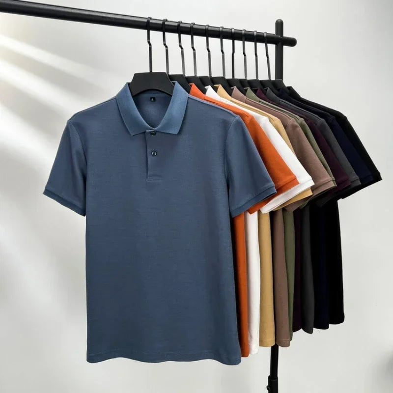 Polo "Signature" de Algodón Texturizado