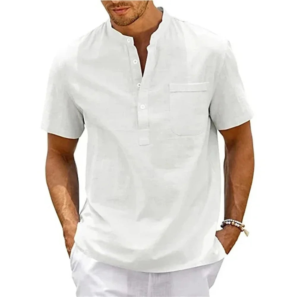 Lino Shirt Men "Acapulco Vibes"