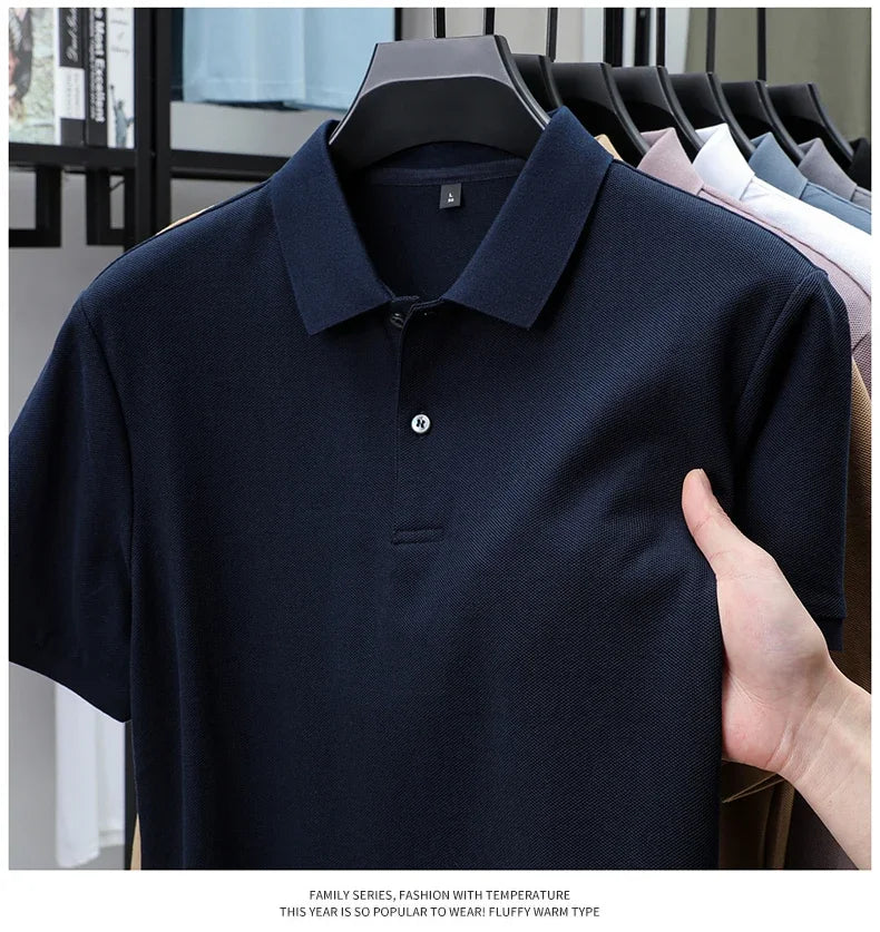 Polo "Signature" de Algodón Texturizado