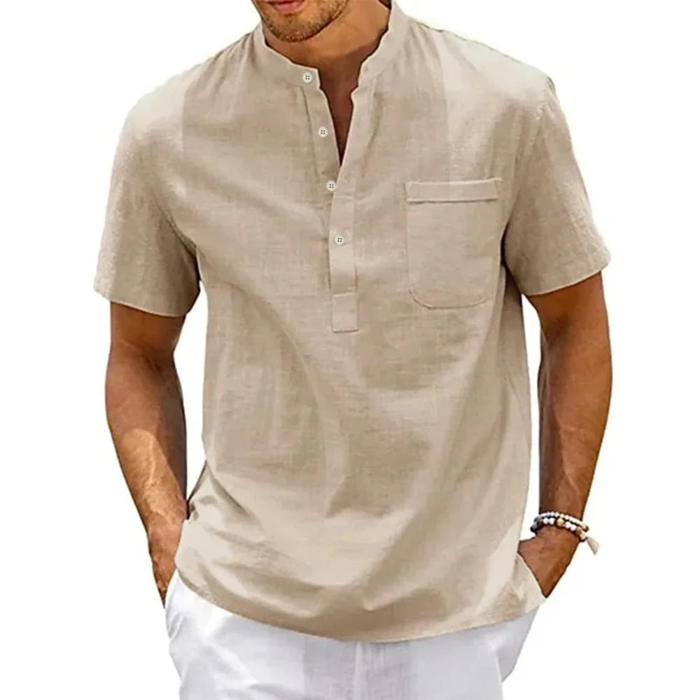 Lino Shirt Men "Acapulco Vibes"